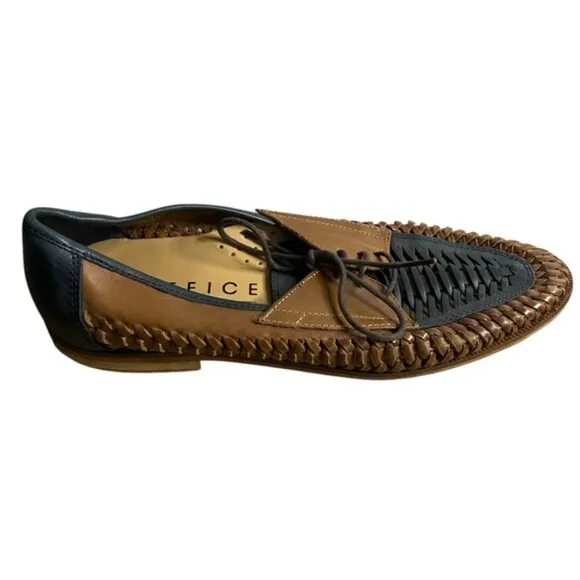 Office London Men’s Brown and Blue Slip-On Loafers for Effortless Style