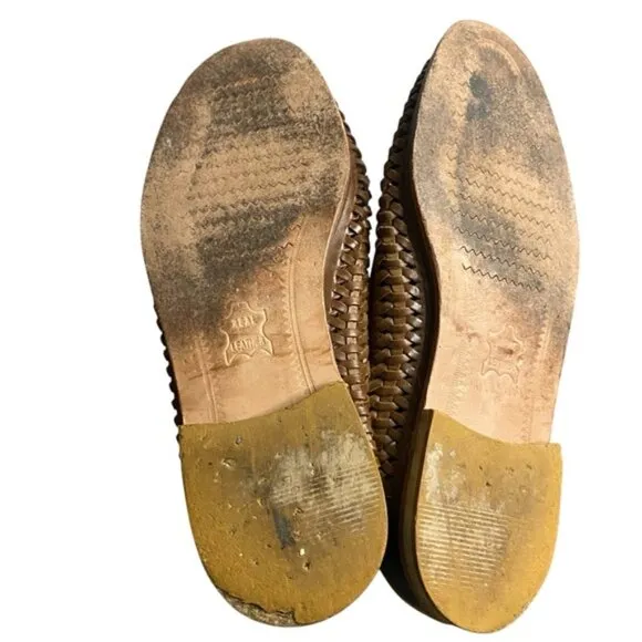 Office London Men’s Brown and Blue Slip-On Loafers for Effortless Style