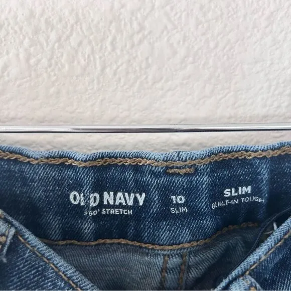 Old Navy Boys Denim Lot of 4 Skinny Fit Jeans | Size 10 Slim | Stretch