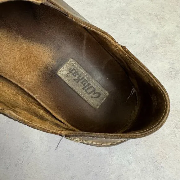 Olukai Shoes Men's Size 10 Moloa Kapa Slip On Drop In Heel Casual Resort READ