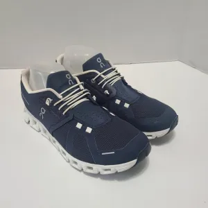 On Cloud 5 Men's Navy Blue Athletic Speed Lace Running Training Shoe Size 8.5