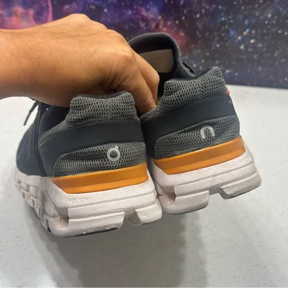 On Cloud Cloudswift 3 Running Shoes Rock/Tumeric Men’s Size 8.5 41.98397