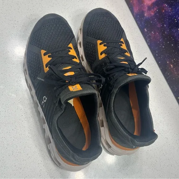 On Cloud Cloudswift 3 Running Shoes Rock/Tumeric Men’s Size 8.5 41.98397