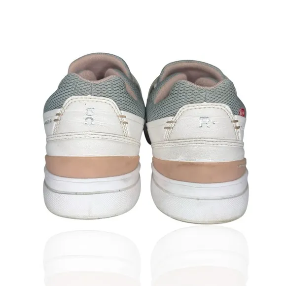 On Cloud Running Women's The Roger Advantage Sneakers-White/Rose 7.5 US Shoes