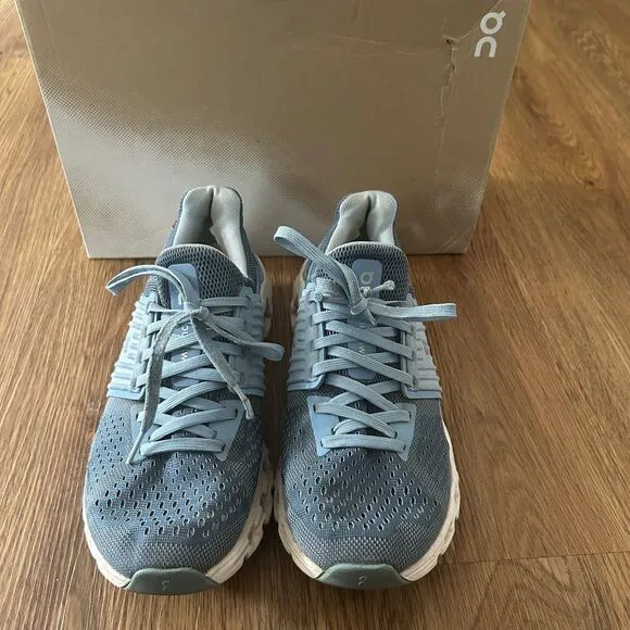 ON CLOUDSWIFT blue athletic training lace up shoes sneakers women's 6.5