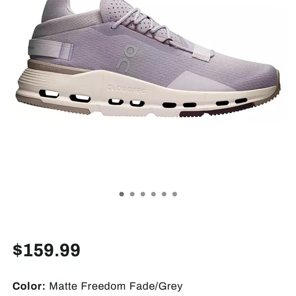 On Running Cloudnova 2 Gray Athletic Shoes