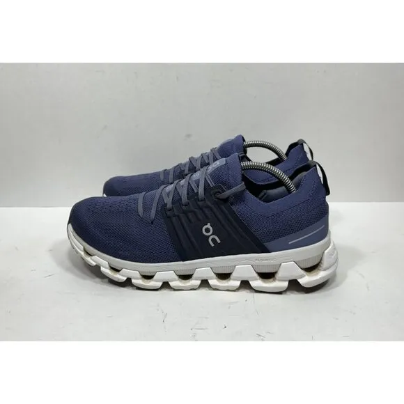 On Running Cloudswift 3 Mens Size 10 Blue Denim Midnight Athletic Training Shoes