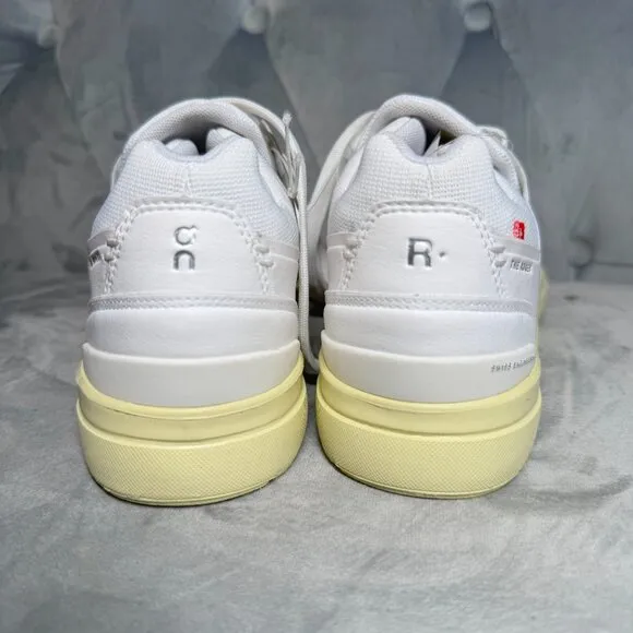 On Running THE ROGER Advantage White Hay Sneaker‎ Shoes Size 8 NEW WITH TAG