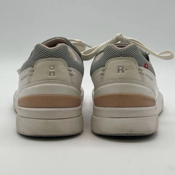 ON CLOUD Shoes Womens Size 7.5 White The Roger Sneaker Swiss Engineering Low Top