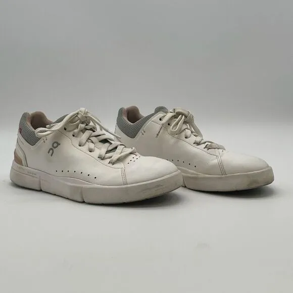 ON CLOUD Shoes Womens Size 7.5 White The Roger Sneaker Swiss Engineering Low Top