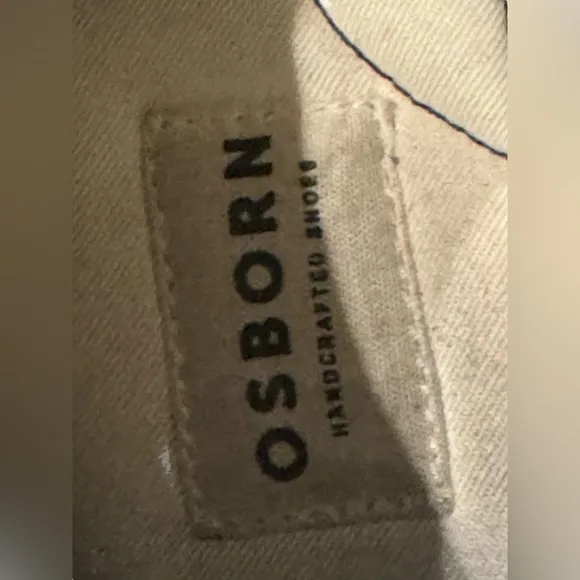 Osborn handmade eco-friendly Oxford shoes 38 (7.5US)