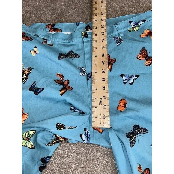 Paisley and Gray Mens Bahama Butterfly Twill Shorts W40