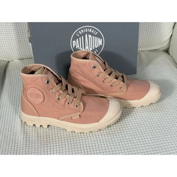 Palladium Pampa Hi Top Women's Sneakers, Rose Brick, EU 36, US 5.5, NWB