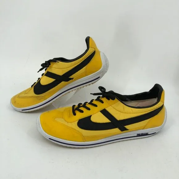 Panam Yellow &amp; Black Athletic Shoes | Made in Mexico