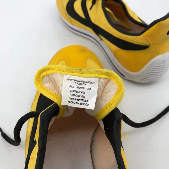 Panam Yellow &amp; Black Athletic Shoes | Made in Mexico