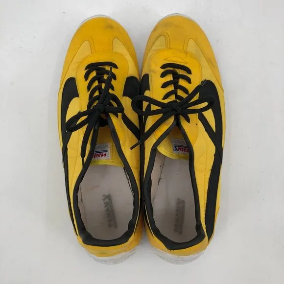 Panam Yellow &amp; Black Athletic Shoes | Made in Mexico