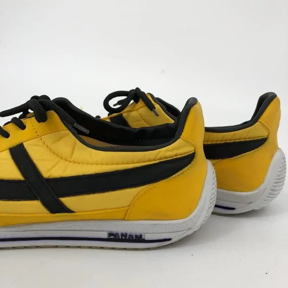 Panam Yellow &amp; Black Athletic Shoes | Made in Mexico