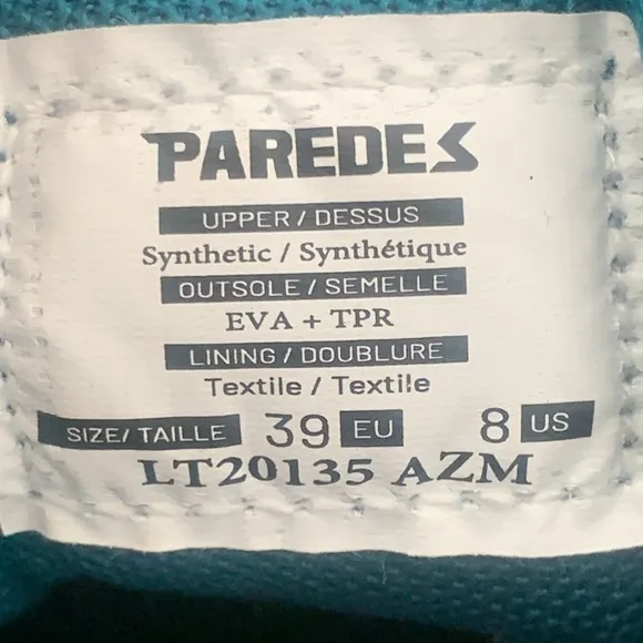 Paredes Memory Foam Lining high dry Waterproof Shoes.