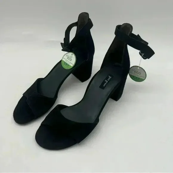Paul Green | Lonnie Sandals | Designer Heels | Black | Size 4.5