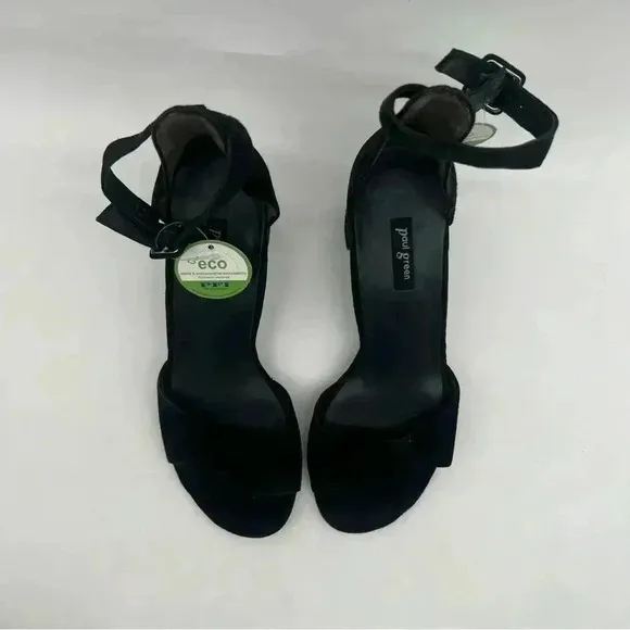 Paul Green | Lonnie Sandals | Designer Heels | Black | Size 4.5