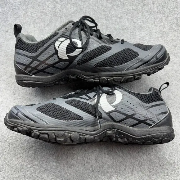 Pearl Izumi X-ALP Seek VI SMU Cycling Shoes Men's EUR 47 Black Gray MTB SPD 12.5