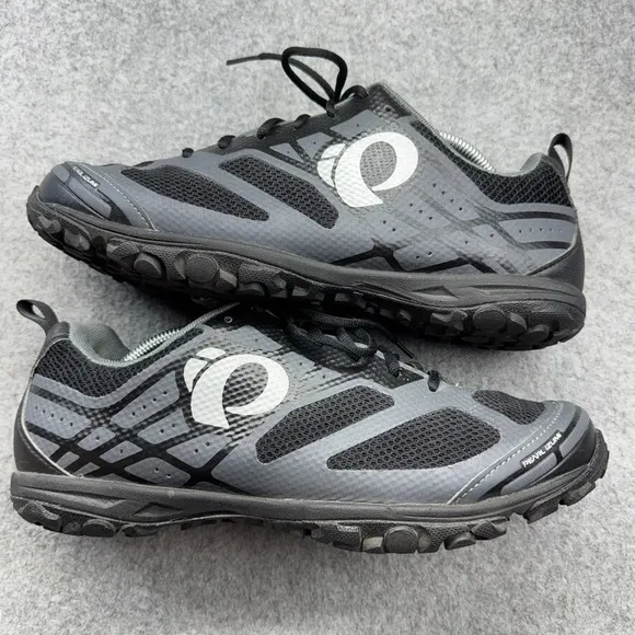 Pearl Izumi X-ALP Seek VI SMU Cycling Shoes Men's EUR 47 Black Gray MTB SPD 12.5