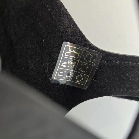 Pedro Garcia Black Wedges with Integrated Sole