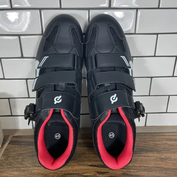 Peloton Mens Size EU 45 Indoor Cycling Shoes Black Training Biking Sneakers