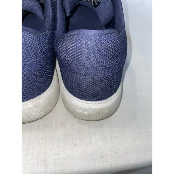 Peter Millar Men’s Athleisure Sneakers Size 13 M Blue Fabric Golf Tennis Outdoor