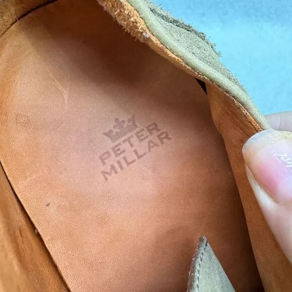 Peter Millar Suede Wingtip Oxford Shoes