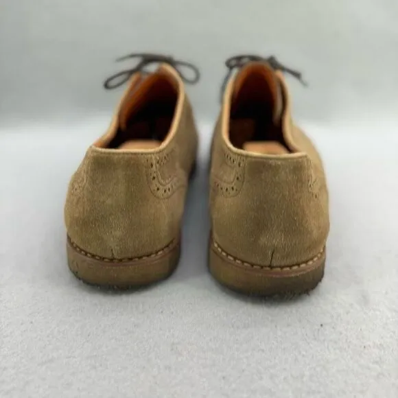 Peter Millar Suede Wingtip Oxford Shoes