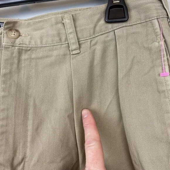 Polo Ralph Lauren pants men's 34x28.5 brown khaki chino USA made VTG Runs Small