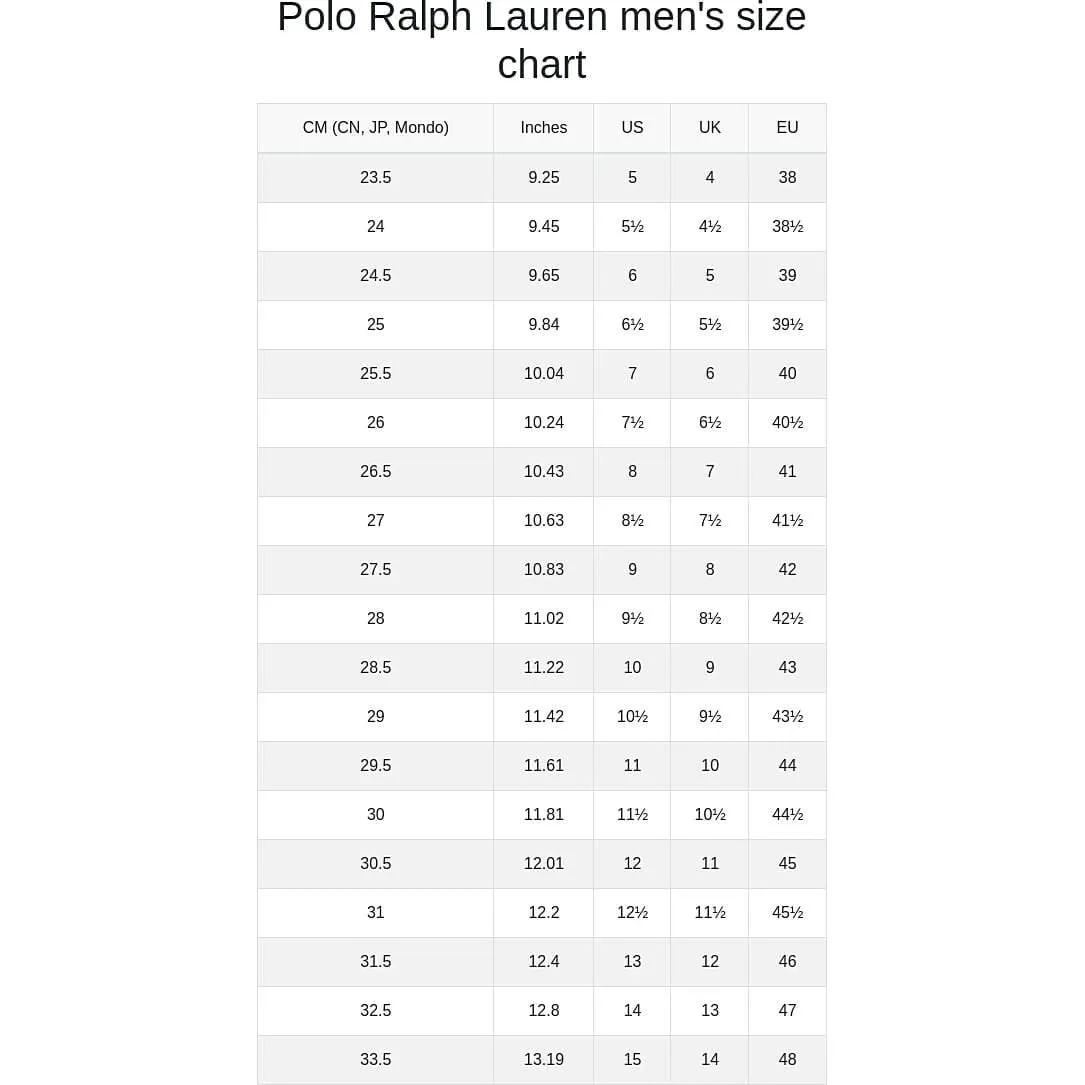 Polo Ralph Lauren Polo Crt Lux White