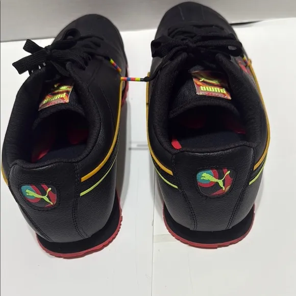 Puma Black and Red Men's Shoes