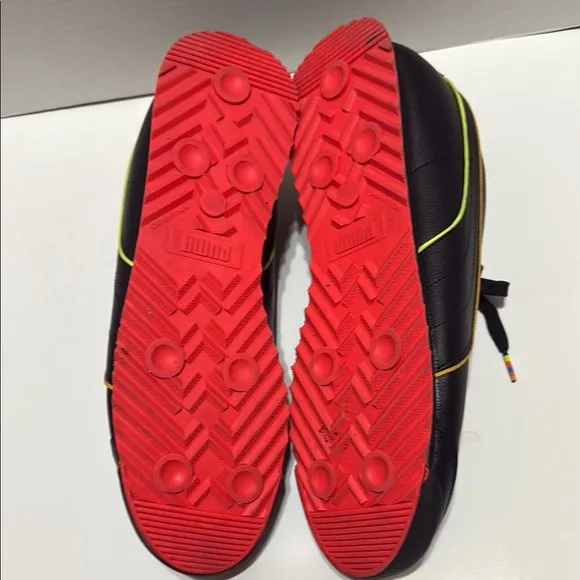 Puma Black and Red Men's Shoes
