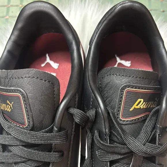 Puma Black Sneakers Sleek Low-Profile Design