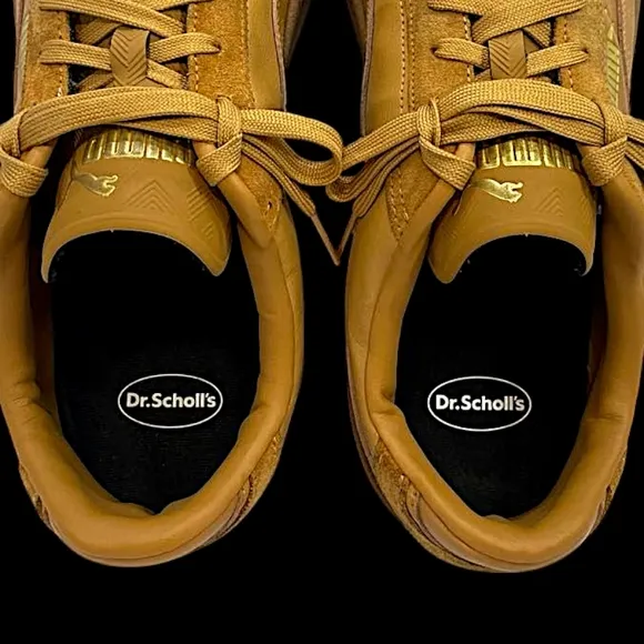 PUMA Club II Era Sneakers - Caramel (Brown/Tan) | Mens Size 12 | Suede &amp; Leather
