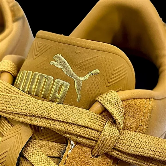 PUMA Club II Era Sneakers - Caramel (Brown/Tan) | Mens Size 12 | Suede &amp; Leather