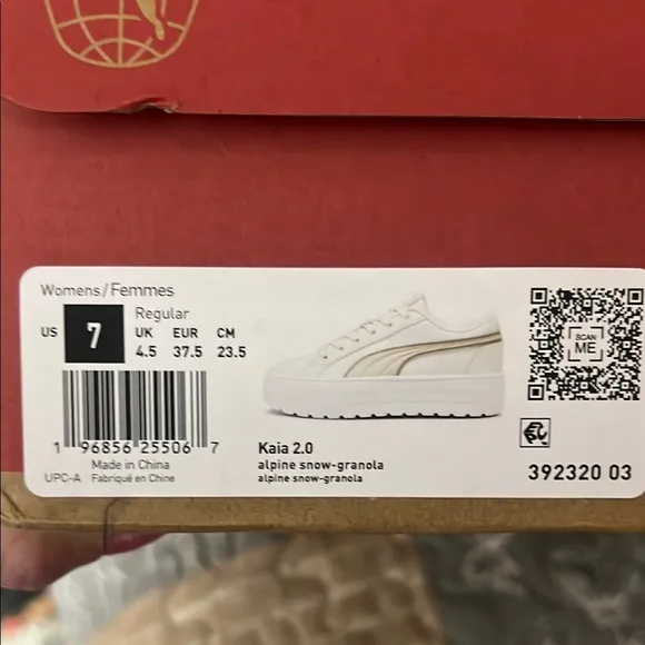 Puma Cream platform Shoes/Sneakers