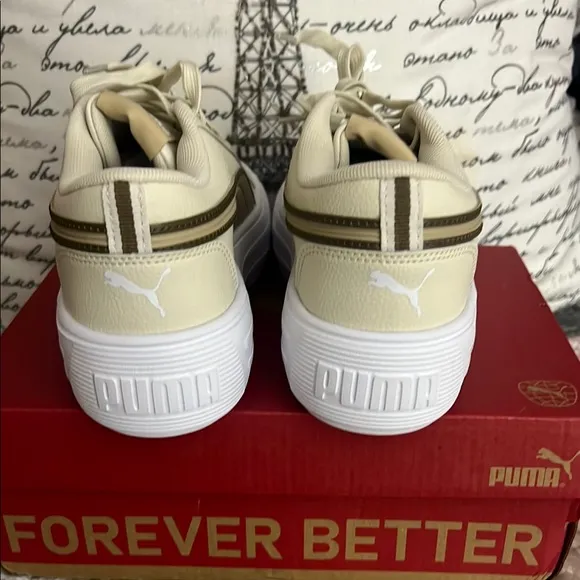 Puma Cream platform Shoes/Sneakers