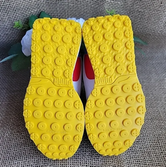 Puma Kids Shoes - Blue and Yellow