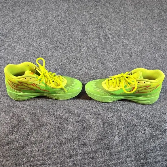 Puma LaMelo Ball MB.02 Nickelodeon Slime GS‎ Size 7Y Kids Shoes 377610-01