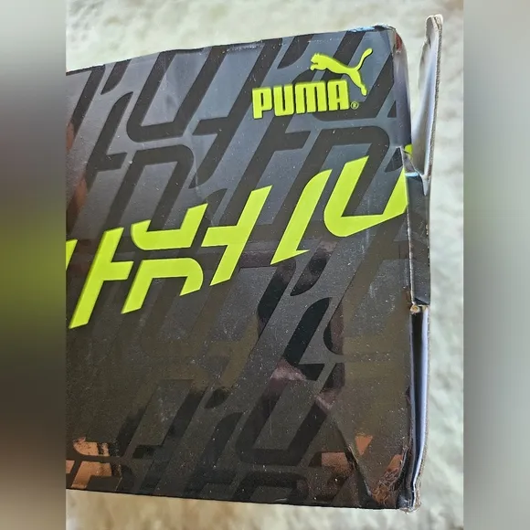 Puma Stewie 1 Women’s Basketball Shoes, Yellow-Green, Black, Size 8, NIB