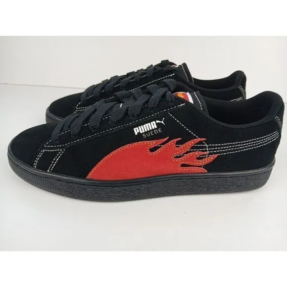 Puma Suede Classic Butter Goods Mens Shoes Size 8 Puma Black Suede Sneakers New