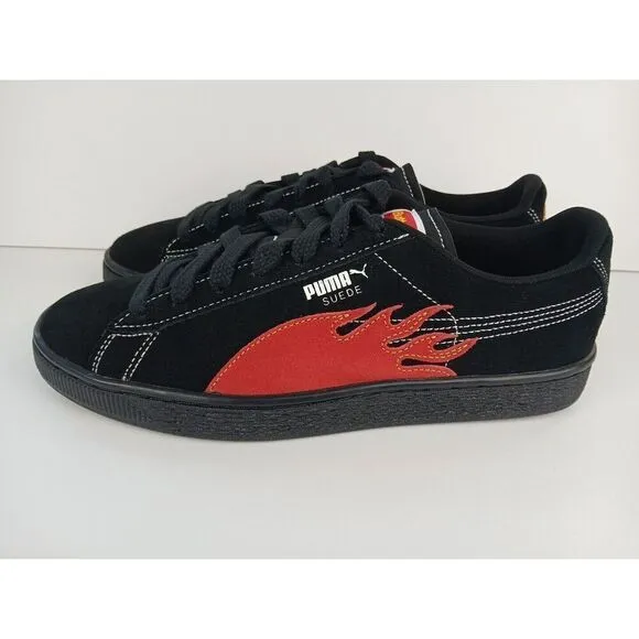 Puma Suede Classic Butter Goods Mens Shoes Size 8 Puma Black Suede Sneakers New