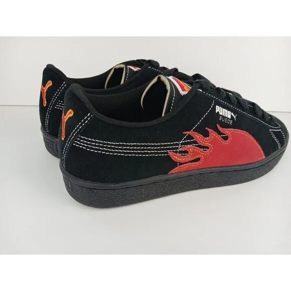 Puma Suede Classic Butter Goods Mens Shoes Size 8 Puma Black Suede Sneakers New