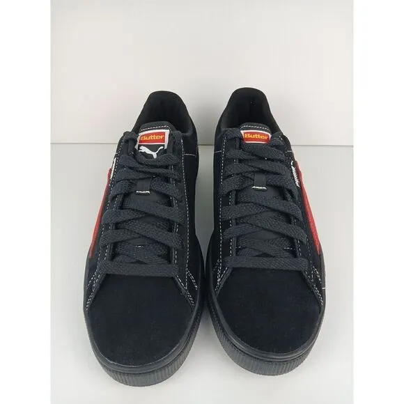 Puma Suede Classic Butter Goods Mens Shoes Size 8 Puma Black Suede Sneakers New