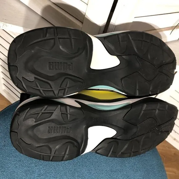 Puma Thunder Spectra training sneakers shoes suede leather mesh Sz 11