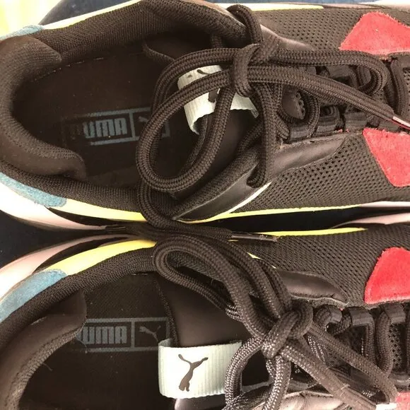 Puma Thunder Spectra training sneakers shoes suede leather mesh Sz 11