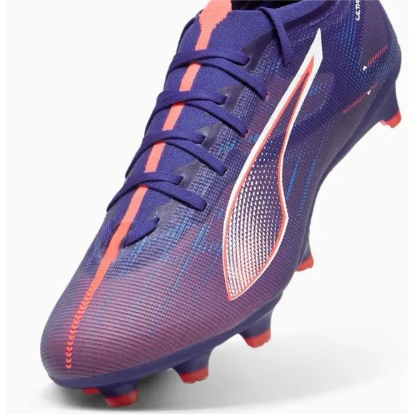 Puma Ultra 5 Match FG/MG shoes 107687-01 violet Size 8.5